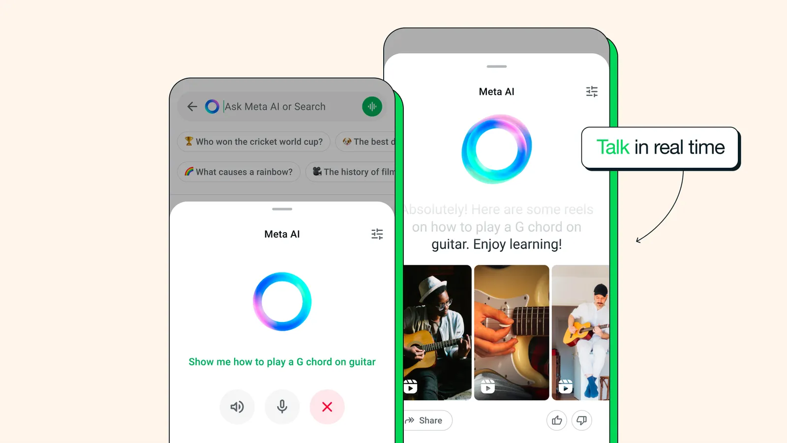 meta ai button in whatsapp