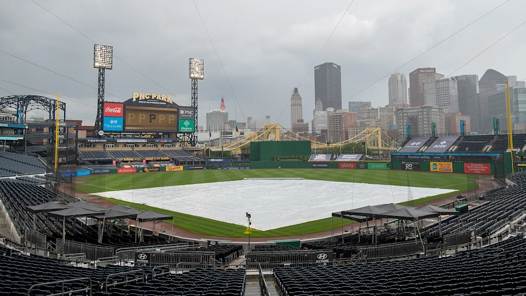 Rain Delay Disrupts Pirates vs. Brewers Game at PNC Park