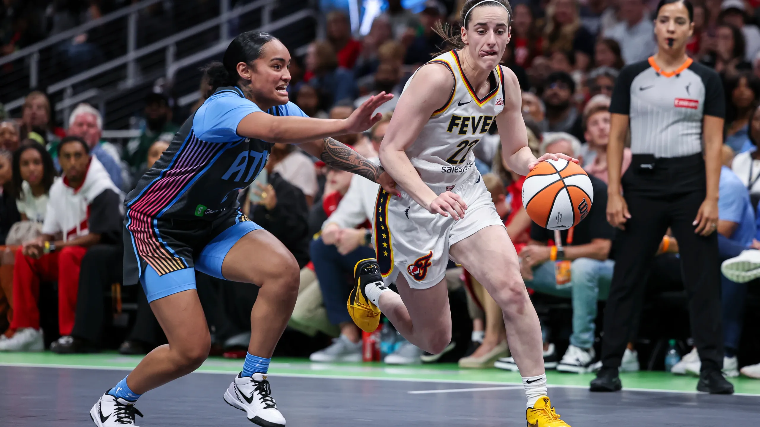 Caitlin Clark’s Historic 3-Point Streak Ends as Indiana Fever Defeat Atlanta Dream