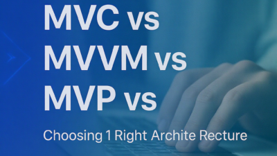 MVC vs MVVM vs
