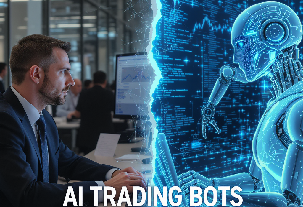 AI Trading Bots vs Human Traders 1 AI Trading Bot 1