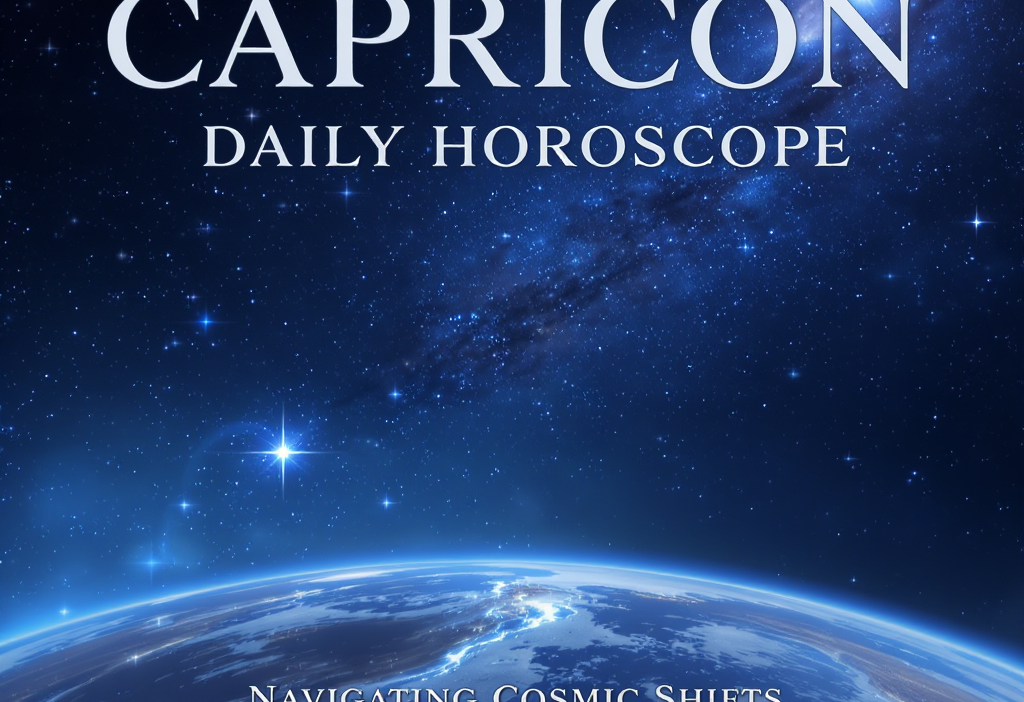 Capricorn Daily Horoscope January 2 2026 Navigating Cosmic Shifts for Ambitious Goals 1 Capricorn Dail 1